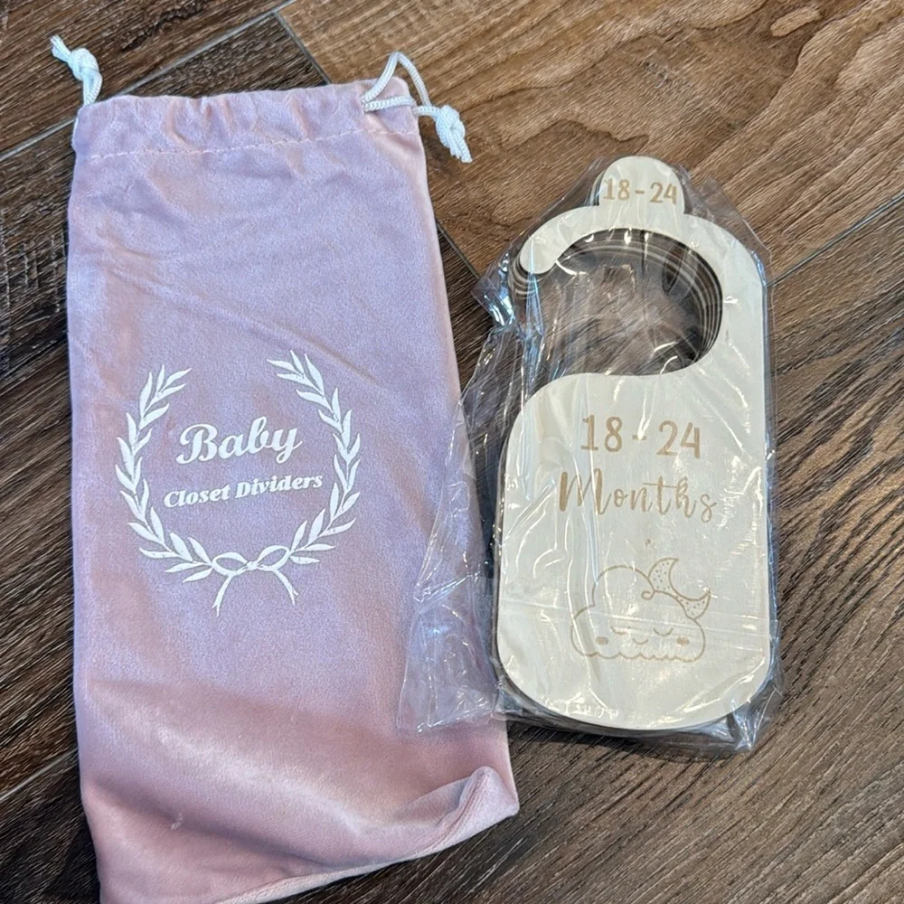 NWT Celestial Gender Neutral Baby Closet Dividers